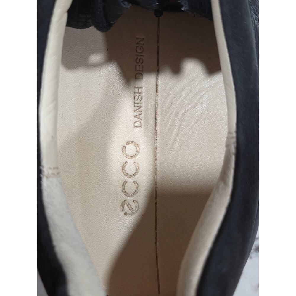 Ecco Cross X Black Casual Pebbled Leather Size 9.5 US, 43 EU Men's - Picture 8 of 9